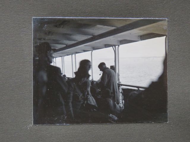 Passengers on ferry