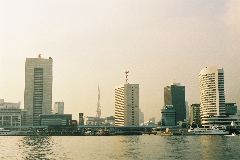 Tokyo from harbour